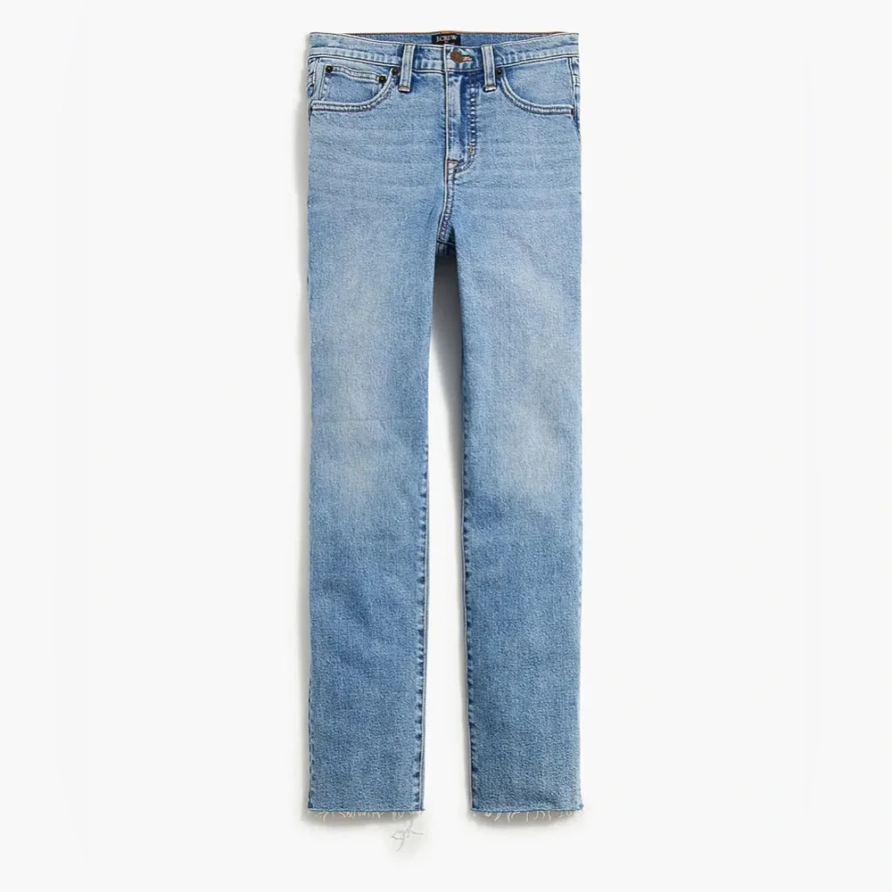 Jcrew Factory Essential Straight Jeans - Picture 1 of 7
